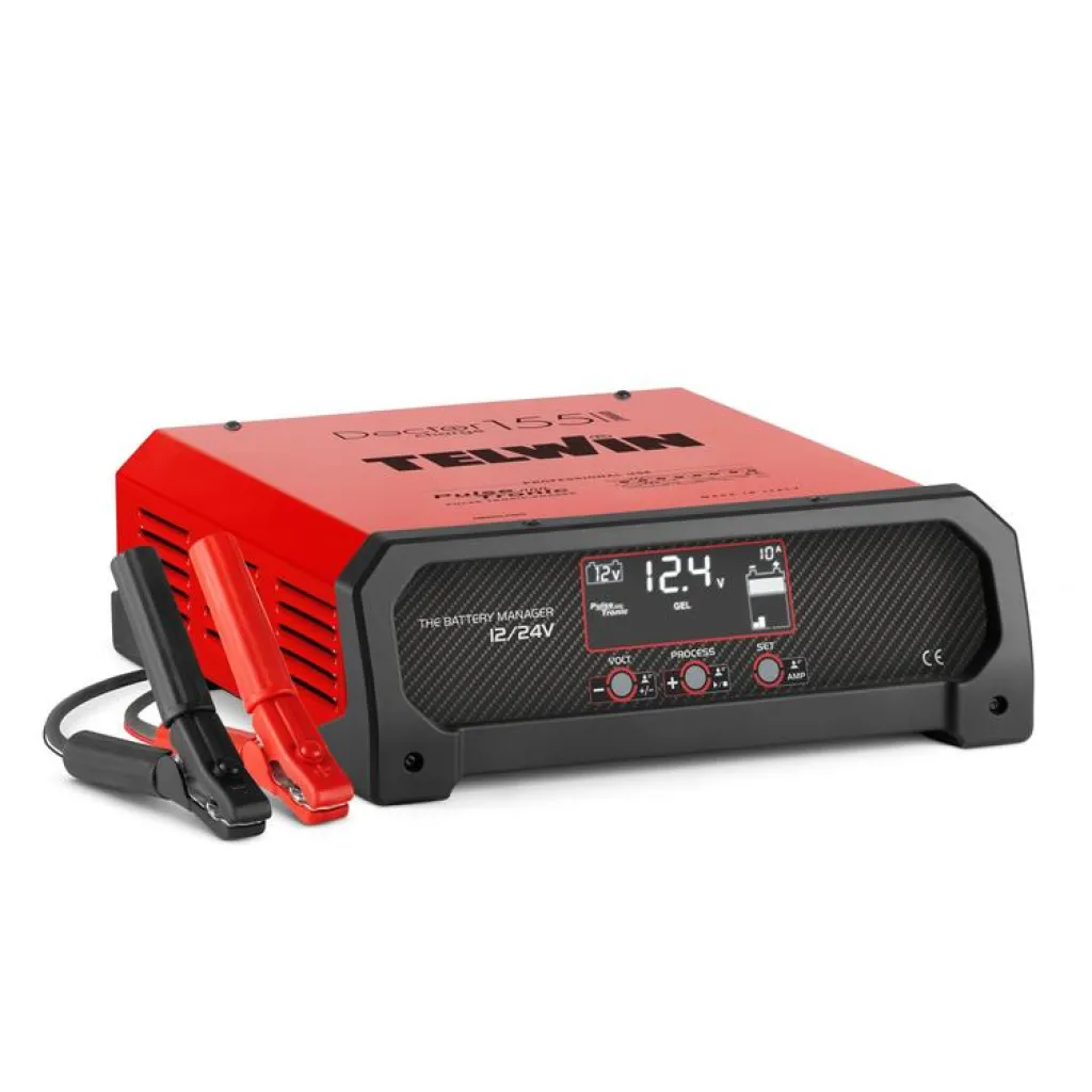 Batteriladdare Telwin Doctor Charge 155 Connect, 12-24V